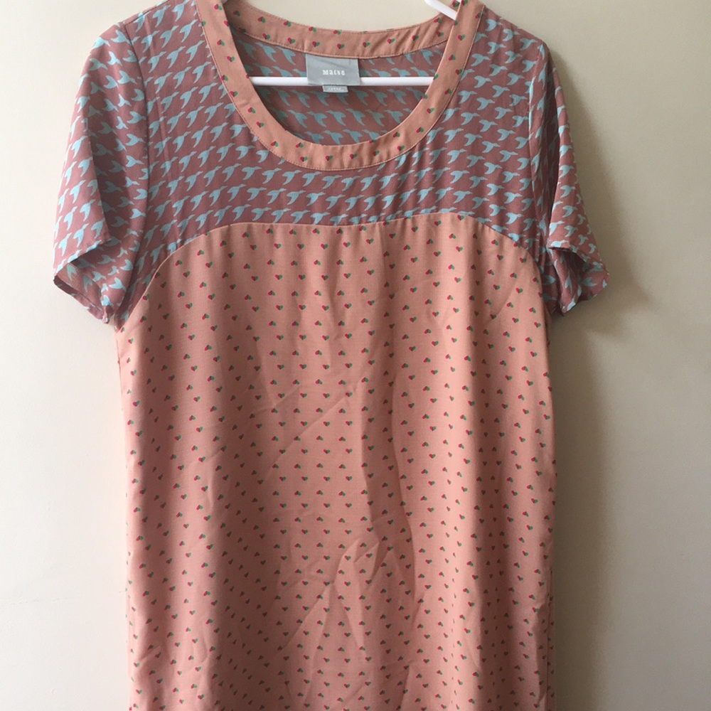 ANTHROPOLOGIE - MAEVE - Bird Dress